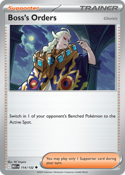 Boss's Orders [Ghetsis] Mega Evolution #114