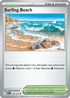 Surfing Beach Mega Evolution #129