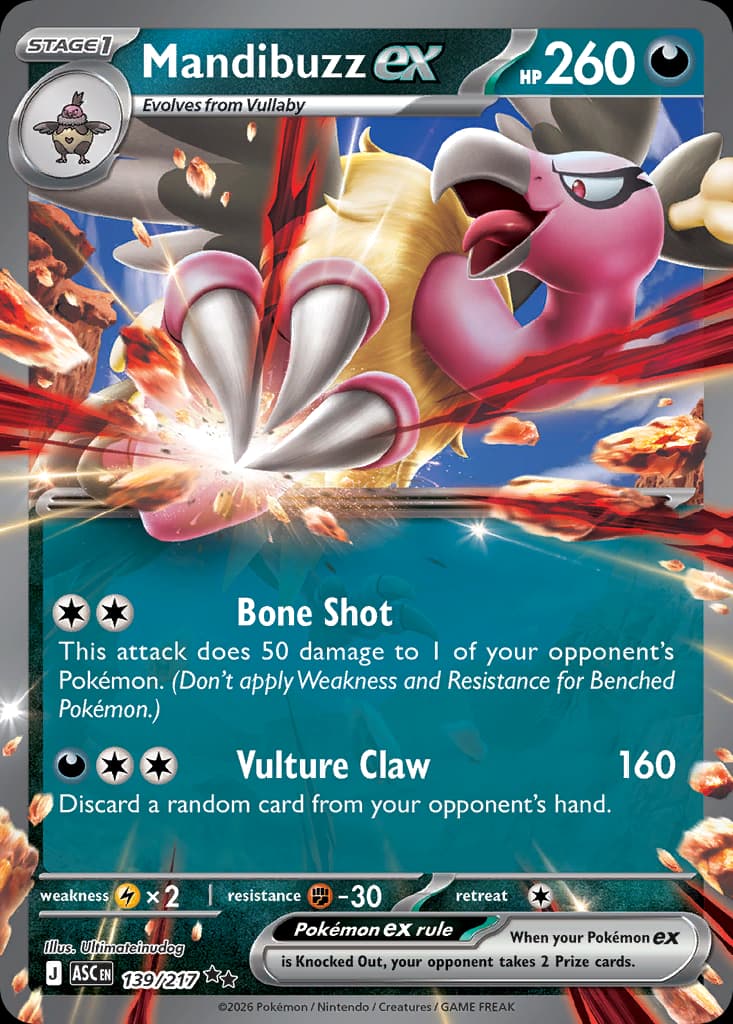 Mandibuzz ex Ascended Heroes #139