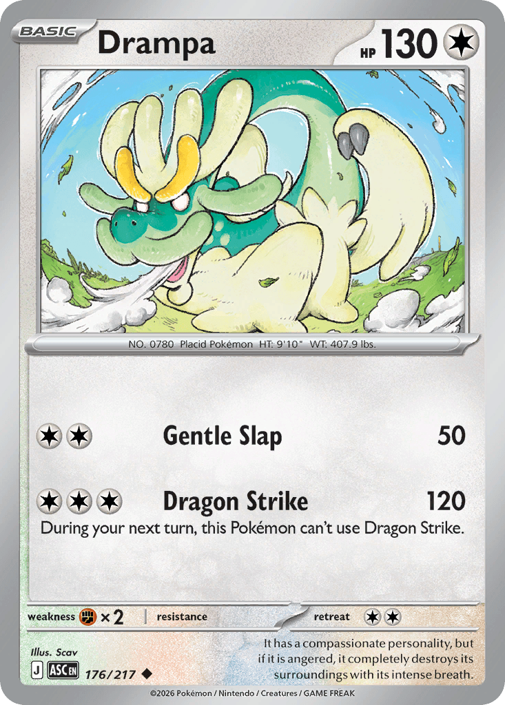 Drampa (Energy Symbol Pattern) Ascended Heroes #176
