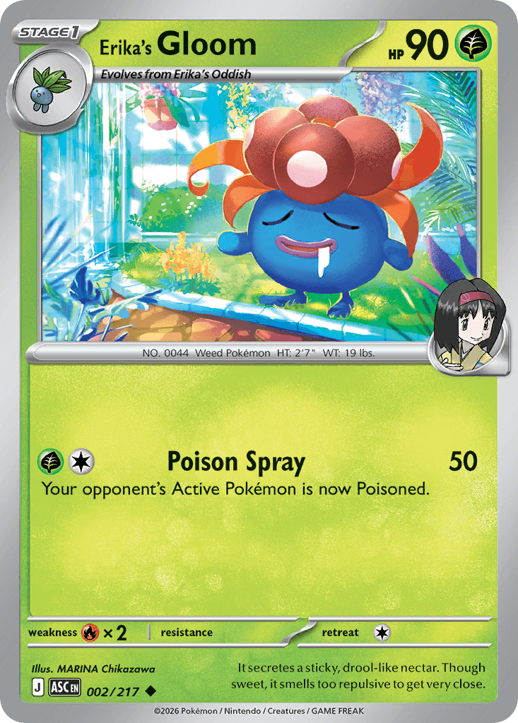 Erika's Gloom (Poke Ball) Ascended Heroes #2