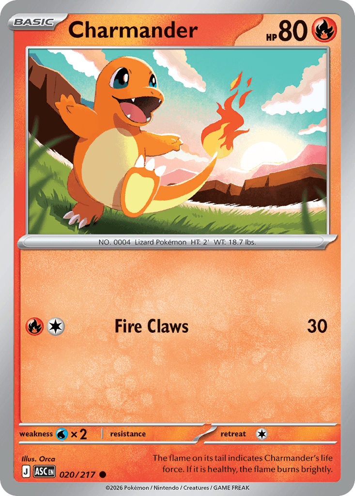 Charmander (Friend Ball) Ascended Heroes #20