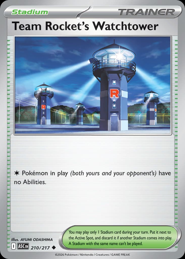 Team Rocket's Watchtower Ascended Heroes #210