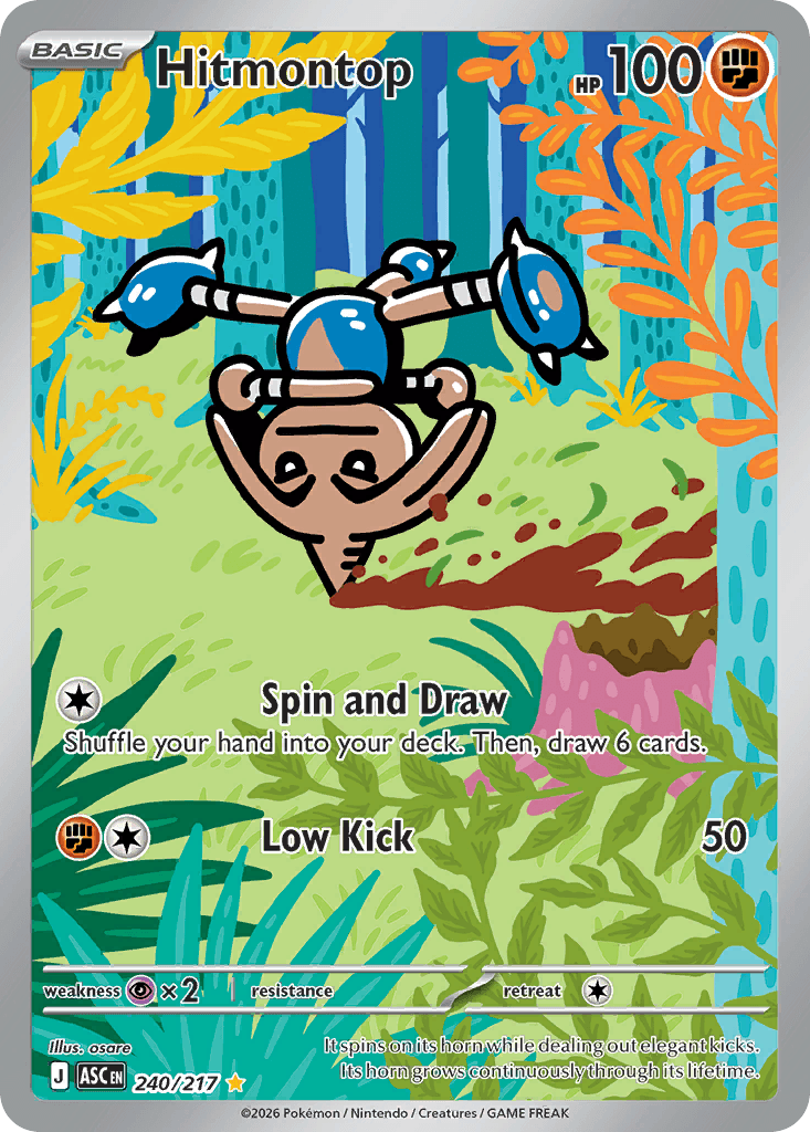 Hitmontop Ascended Heroes #240