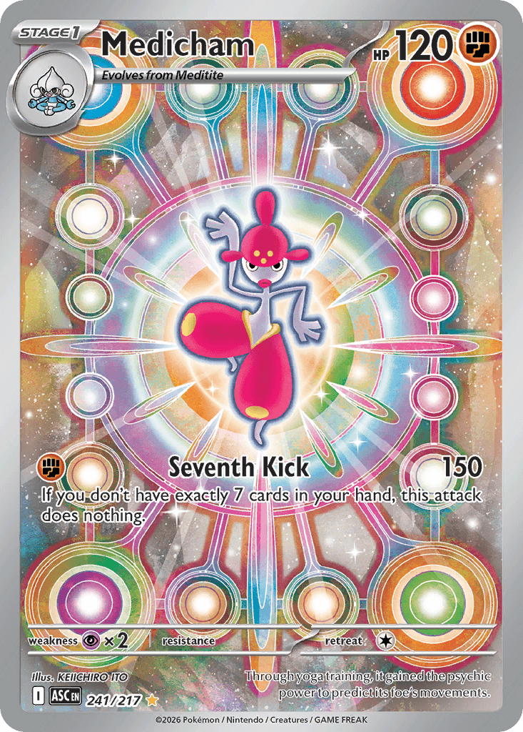 Medicham Ascended Heroes #241