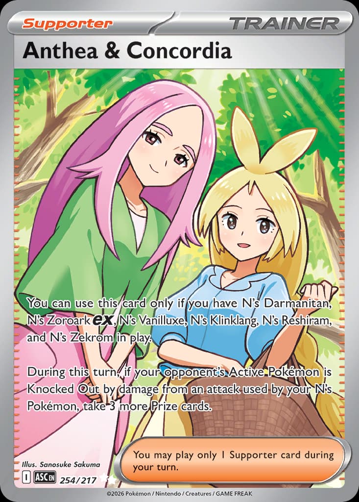 Anthea & Concordia Ascended Heroes #254