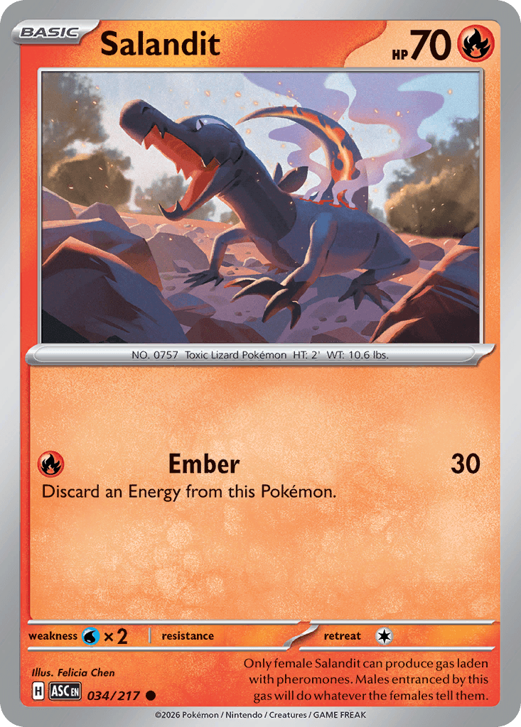 Salandit (Quick Ball) Ascended Heroes #34