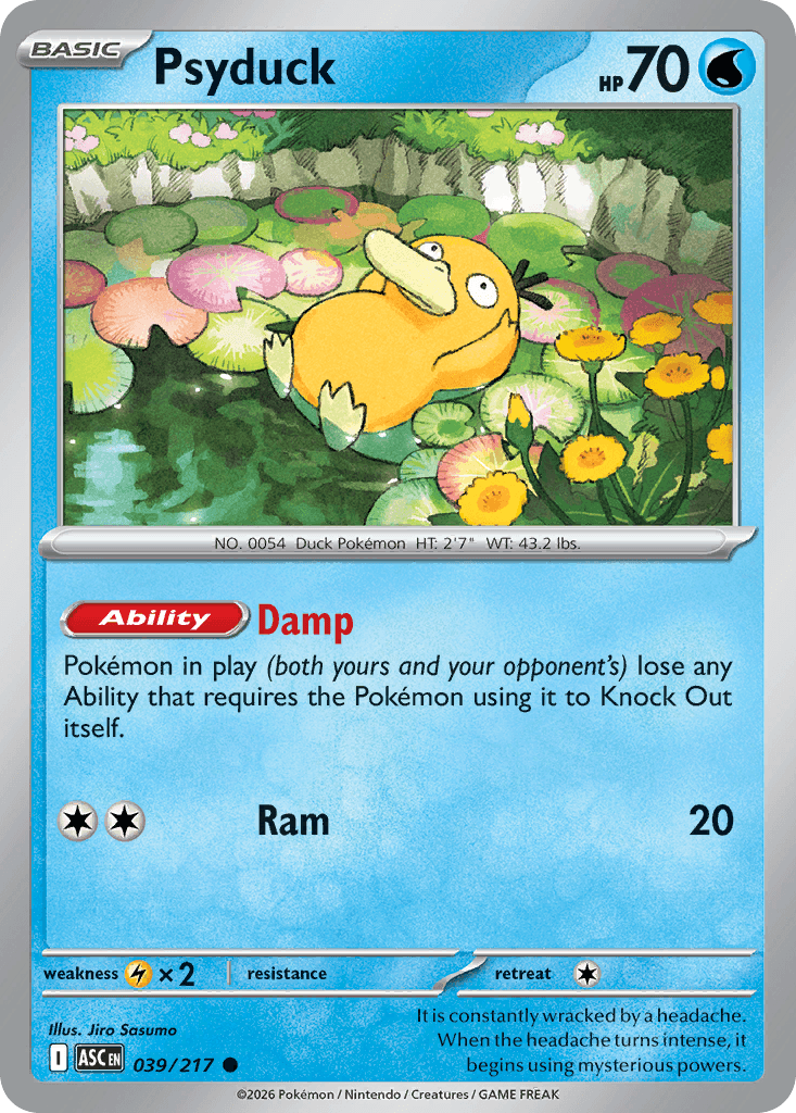 Psyduck - 039/217 (Love Ball) Ascended Heroes #39