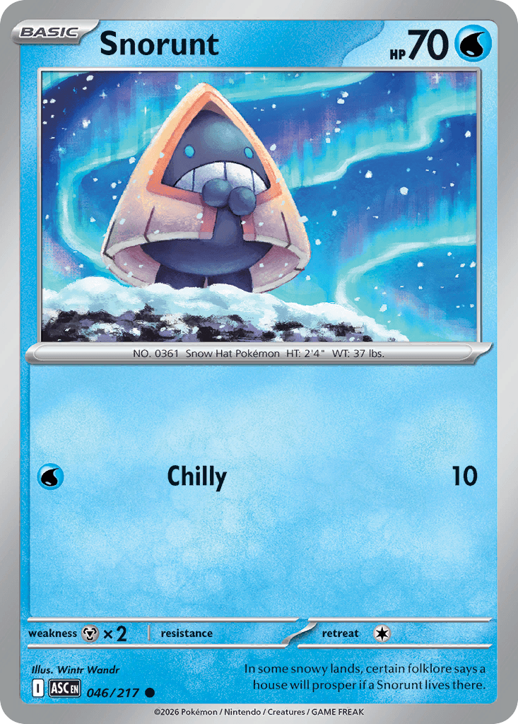Snorunt Ascended Heroes #46