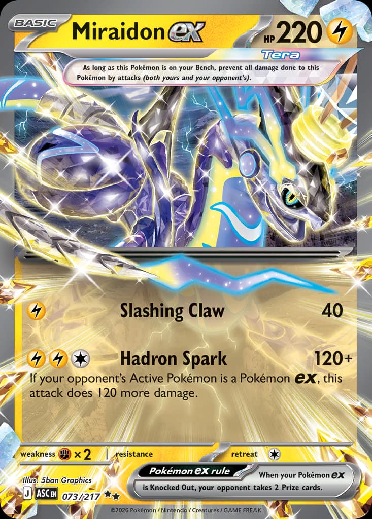 Miraidon ex Ascended Heroes #73