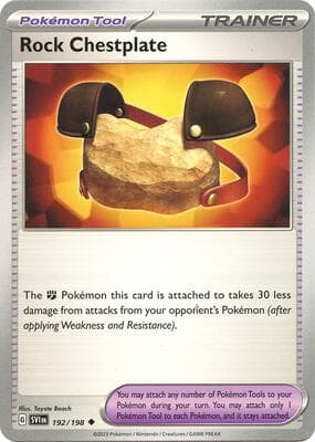 Rock Chestplate Scarlet & Violet #192