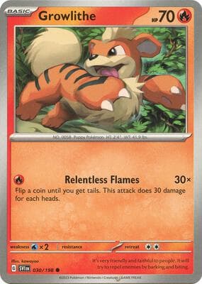 Growlithe Scarlet & Violet #30