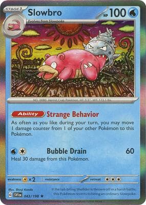 Slowbro Scarlet & Violet #43