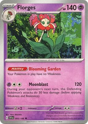 Florges Scarlet & Violet #93