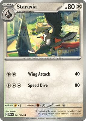 Staravia Scarlet & Violet #149