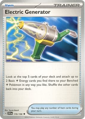 Electric Generator Scarlet & Violet #170