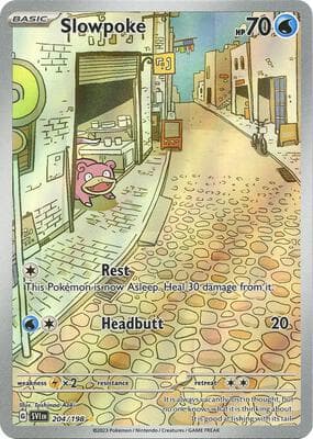 Slowpoke Scarlet & Violet #204