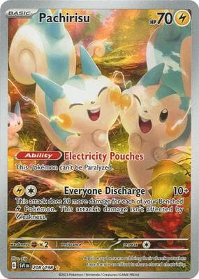 Pachirisu Scarlet & Violet #208