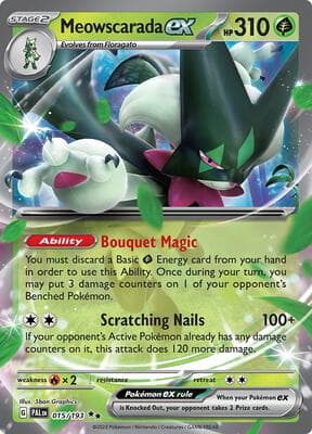 Meowscarada ex Paldea Evolved #15