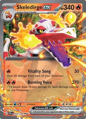 Skeledirge ex Paldea Evolved #37