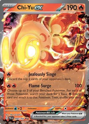 Chi-Yu ex Paldea Evolved #40