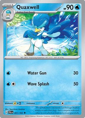 Quaxwell Paldea Evolved #51