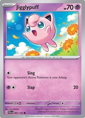Jigglypuff Paldea Evolved #83
