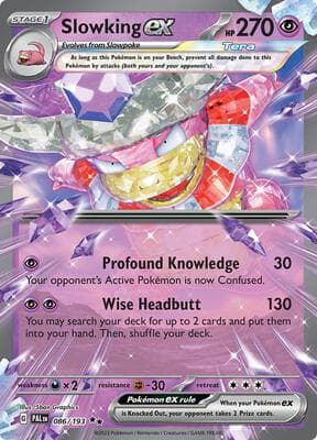 Slowking ex Paldea Evolved #86