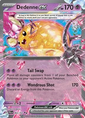 Dedenne ex Paldea Evolved #93