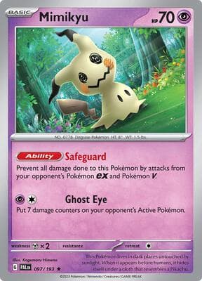 Mimikyu Paldea Evolved #97