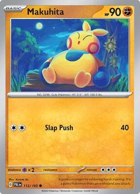 Makuhita Paldea Evolved #112