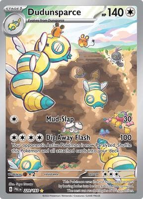 Dudunsparce Paldea Evolved #229
