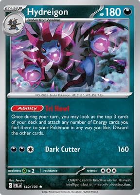 Hydreigon Paldea Evolved #140