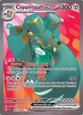 Copperajah ex Paldea Evolved #245