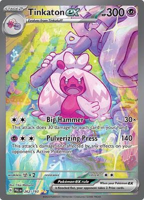 Tinkaton ex Paldea Evolved #262