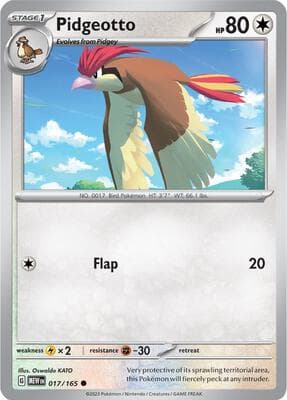 Pidgeotto 151 #17