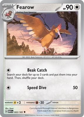 Fearow 151 #22