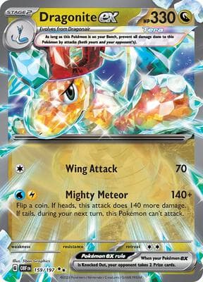 Dragonite ex Obsidian Flames #159