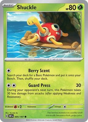 Shuckle Obsidian Flames #5