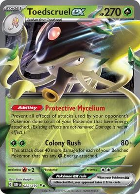 Toedscruel ex Obsidian Flames #22
