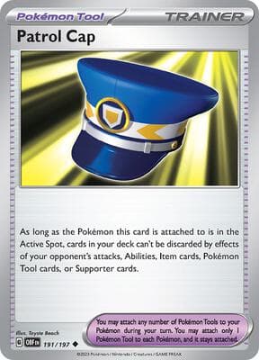 Patrol Cap Obsidian Flames #191