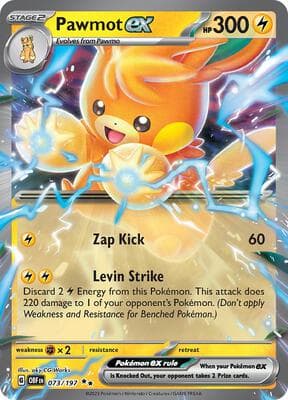 Pawmot ex Obsidian Flames #73