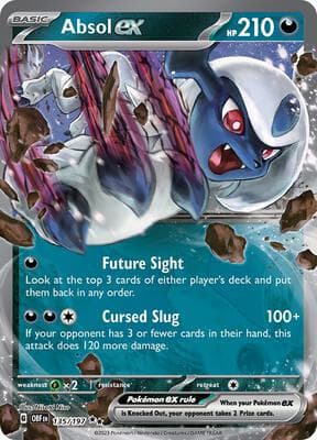 Absol ex Obsidian Flames #135