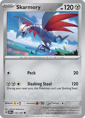 Skarmory Obsidian Flames #142