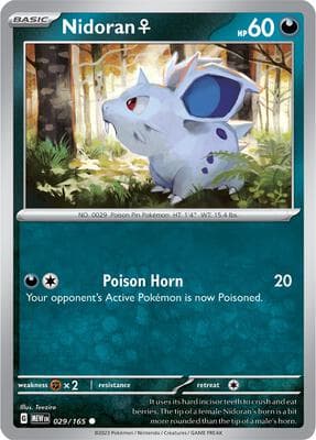 Nidoran F 151 #29