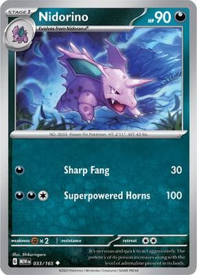 Nidorino 151 #33