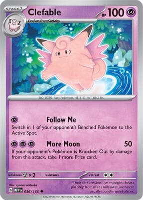 Clefable 151 #36