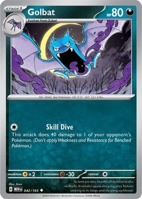 Golbat 151 #42