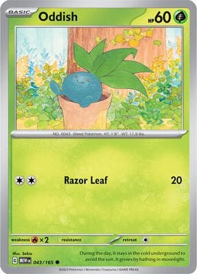 Oddish 151 #43