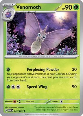 Venomoth 151 #49
